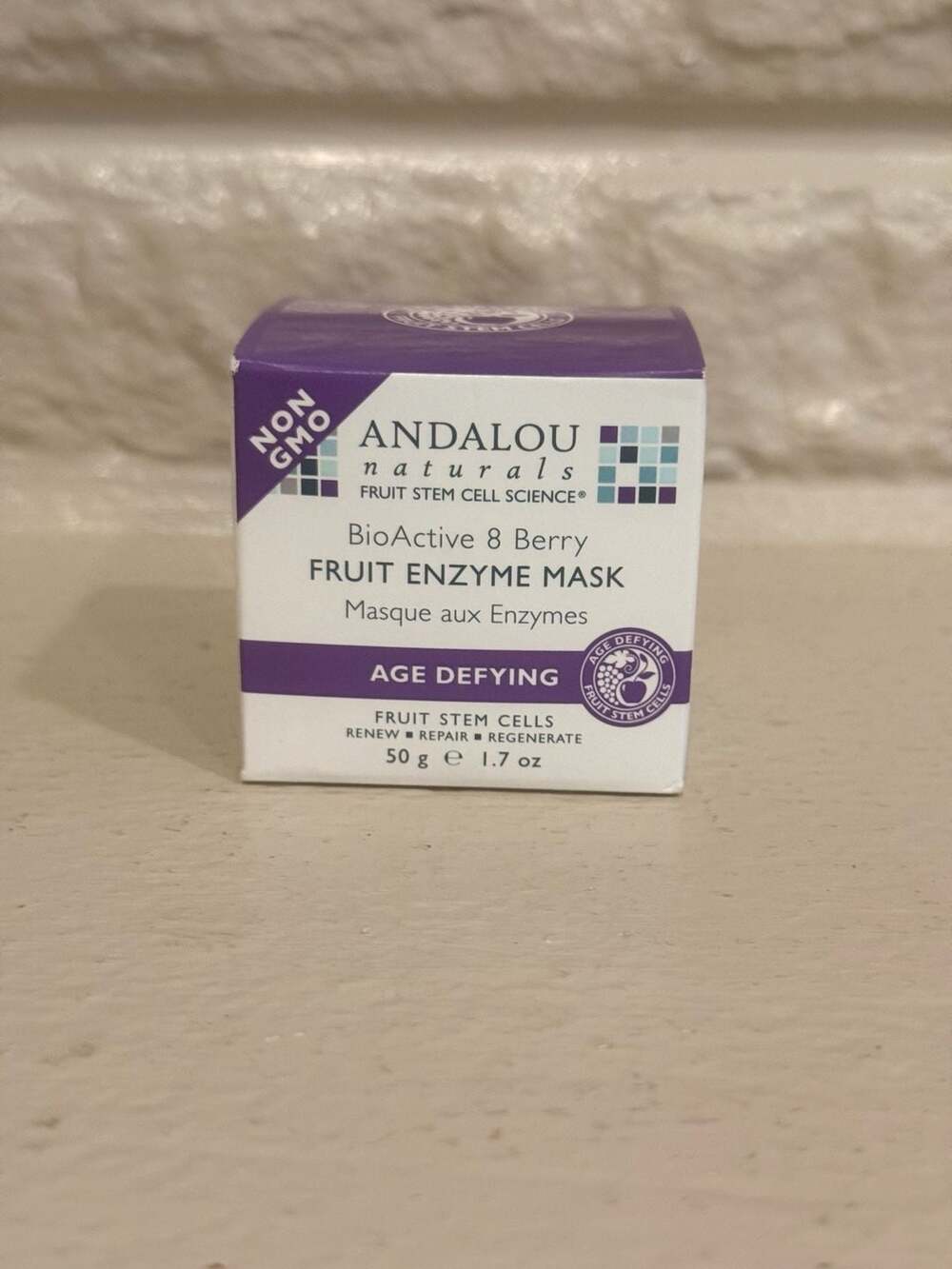 Andalou Naturals Age Defying BioActive 8 Berry Fruit Enzyme Mask 1.7 oz